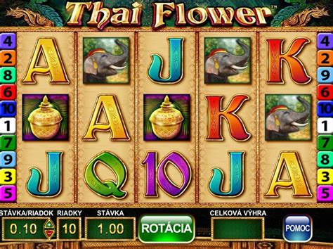 Игровой автомат Thai Flower  играть бесплатно